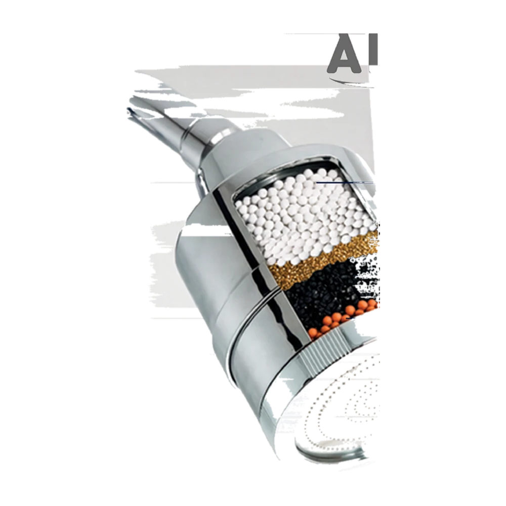 Ducha Alcaline Shower com elemento filtrante, e-Energy by Nipponflex