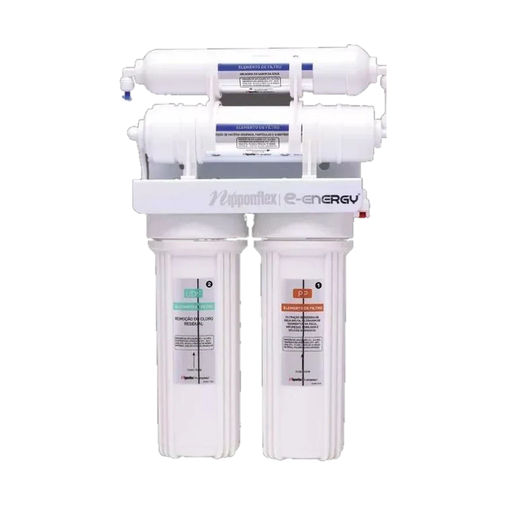 Filtro e-Energy de 4 estágios, para instalação antes do purificador Alcaline MAX